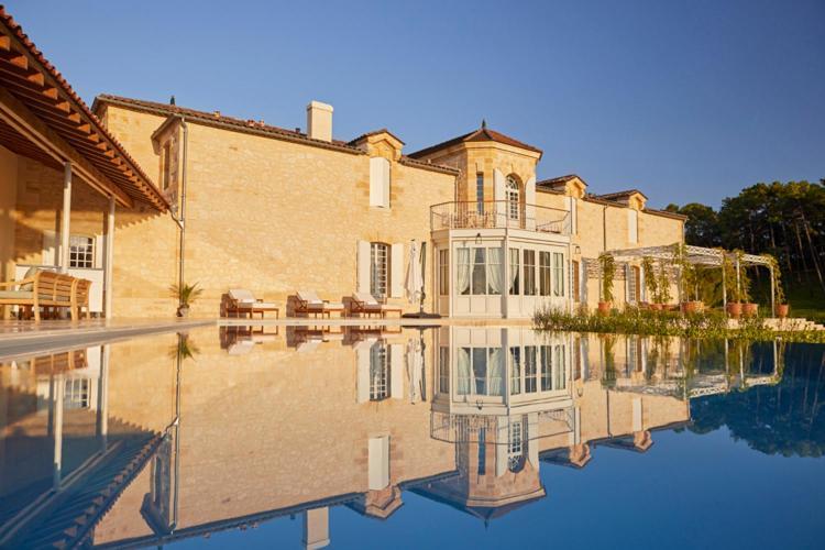 Chateau De Clotte & Suites Les Salles-de-Castillon ภายนอก รูปภาพ